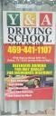 Y and A Driving School logo