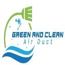 Green and Clean Air Duct logo