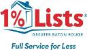 1 Percent Lists Greater Baton Rouge logo