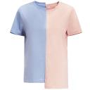 Loewe Asymmetric Anagram T-shirt Blue/Pink logo