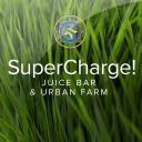 SuperCharge! Juice Bar & Urban Farm logo