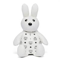 MCM Zoo Rabbit Doll Backpack In White image 1