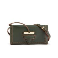 Loewe Mini Barcelona Bag Grained Calfskin In Green image 1