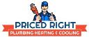 Priced Right Plumbing Heating Cooling logo