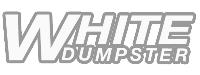 White Dumpster image 1