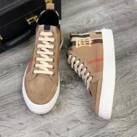 Burberry Vintage Check Cotton Suede Sneakers image 1