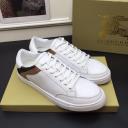 Burberry Leather Suede And House Check Sneakers logo