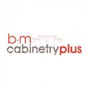 B and M Cabinetry Plus logo