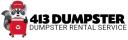 413 Dumpster logo