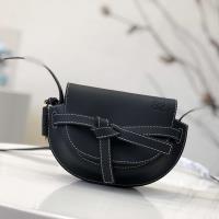 Loewe Mini Gate Bag Classic Calfskin In Black image 1