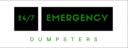 24/7 Emergency Dumpsters logo