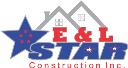 E & L Star Construction Inc.	 logo