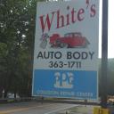 White's Auto Body logo