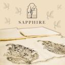 SAPPHIRE Beautiful floral embroidery SBJ-08 logo