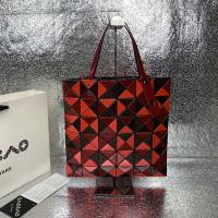 BAO BAO ISSEY MIYAKE LUCENT BI-COLOR TOTE RED image 1
