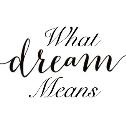 What Dream Means logo
