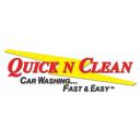 Quick N Clean Car Wash logo