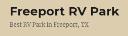RV park in Freeport TX logo