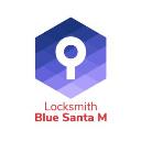 Locksmith Blue Santa M logo
