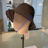 Dior Teddy Bucket Hat Oblique Cotton Black image 1