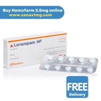 Buy Ativan Hemofarm 2.5mg Online Free Delivery image 1