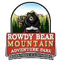Rowdy Bear Mountain Coaster logo