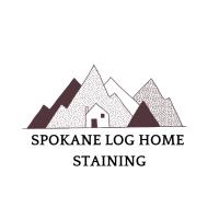 Spokane Log Home Staining image 1