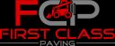 First Class Paving logo