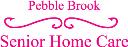 Pebble Brook Senior Home Care logo