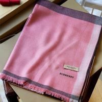 Burberry House Check Cashmere Scarf In Pink image 1