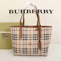 Burberry Small Haymarket Check Reversible Tote image 1