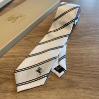 Burberry Classic Cut Striped Silk Jacquard Tie image 1