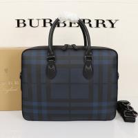 Burberry London Check And Leather Briefcase  image 1