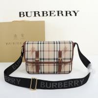 Burberry Vintage Small Check Leather Messenger Bag image 1