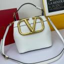 Valentino Garavani Small Vsling Calfskin Handbag  logo