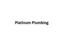 Platinum Plumbing logo