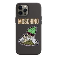 Moschino Good Luck Trolls iPhone Case Black/Green image 1