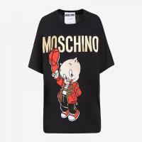 Moschino Chinese Pig Year T-Shirt Black image 1