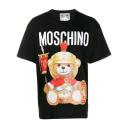 Moschino Roman Teddy Bear T-Shirt Black logo