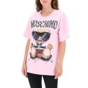 Moschino Mixed Teddy Bear Short Sleeves T-Shirt logo