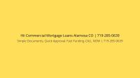  Hii Commercial Mortgage Loans Alamosa CO  image 3