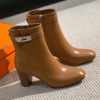 Hermes Saint Germain Ankle Boots Genuine Leather image 1