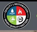Quality 1 Restoration logo
