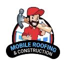 Mobile roofing and construction logo