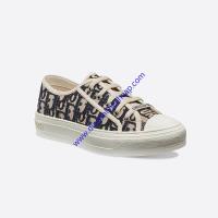 Walk n Dior Sneakers Women Oblique Embroidery Ca image 1