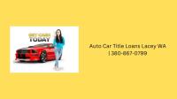 Auto Car Title Loans Lacey WA image 2