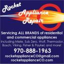 ROCKET APPLIANCE REPAIR logo