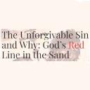 "The Unforgivable Sin and Why" logo