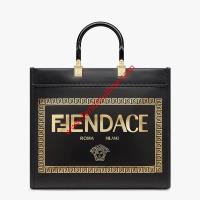 Fendi Medium Sunshine Shopper Bag In Fendace Calf image 1