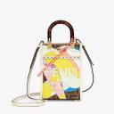 Fendi Mini Sunshine Shopper Bag Girls Graphics FF logo
